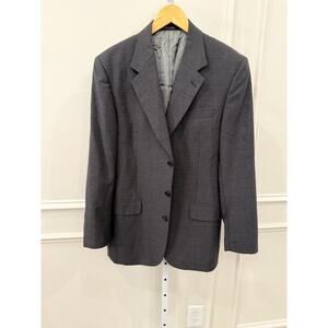 Principe By Marzotto Men’s Wool Single Breasted Tuxedo Jacket Size 40R Dapper